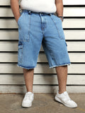 Men Relaxed Fit Cotton  Mid-Rise Casual Shorts