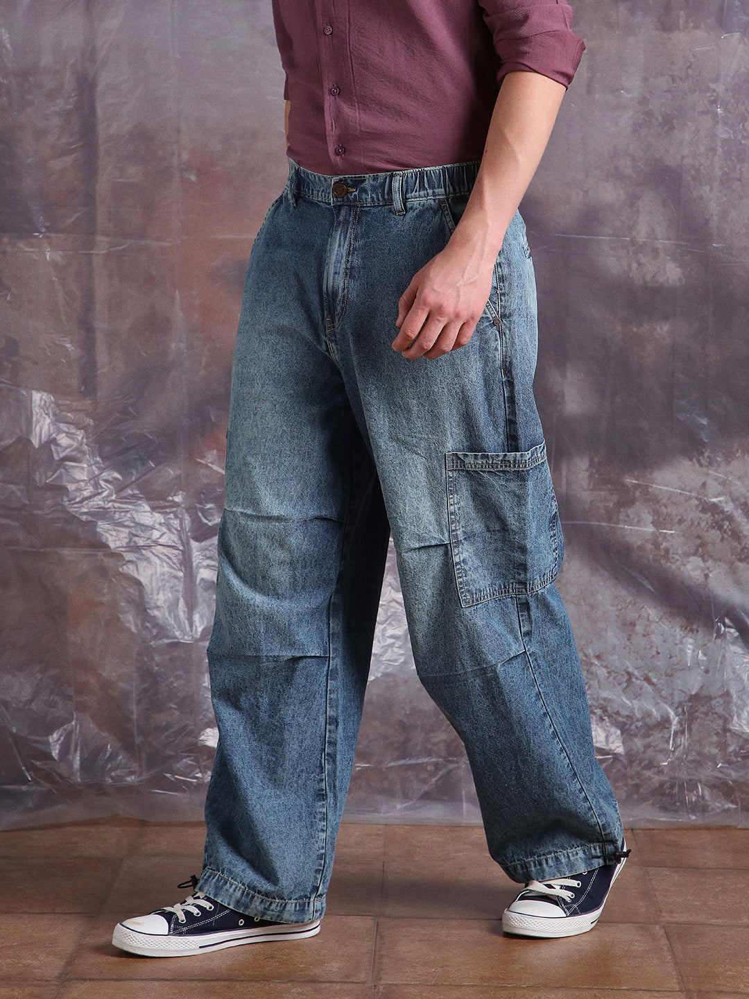 Hubberholme Men Washed Loose fit   Jeans