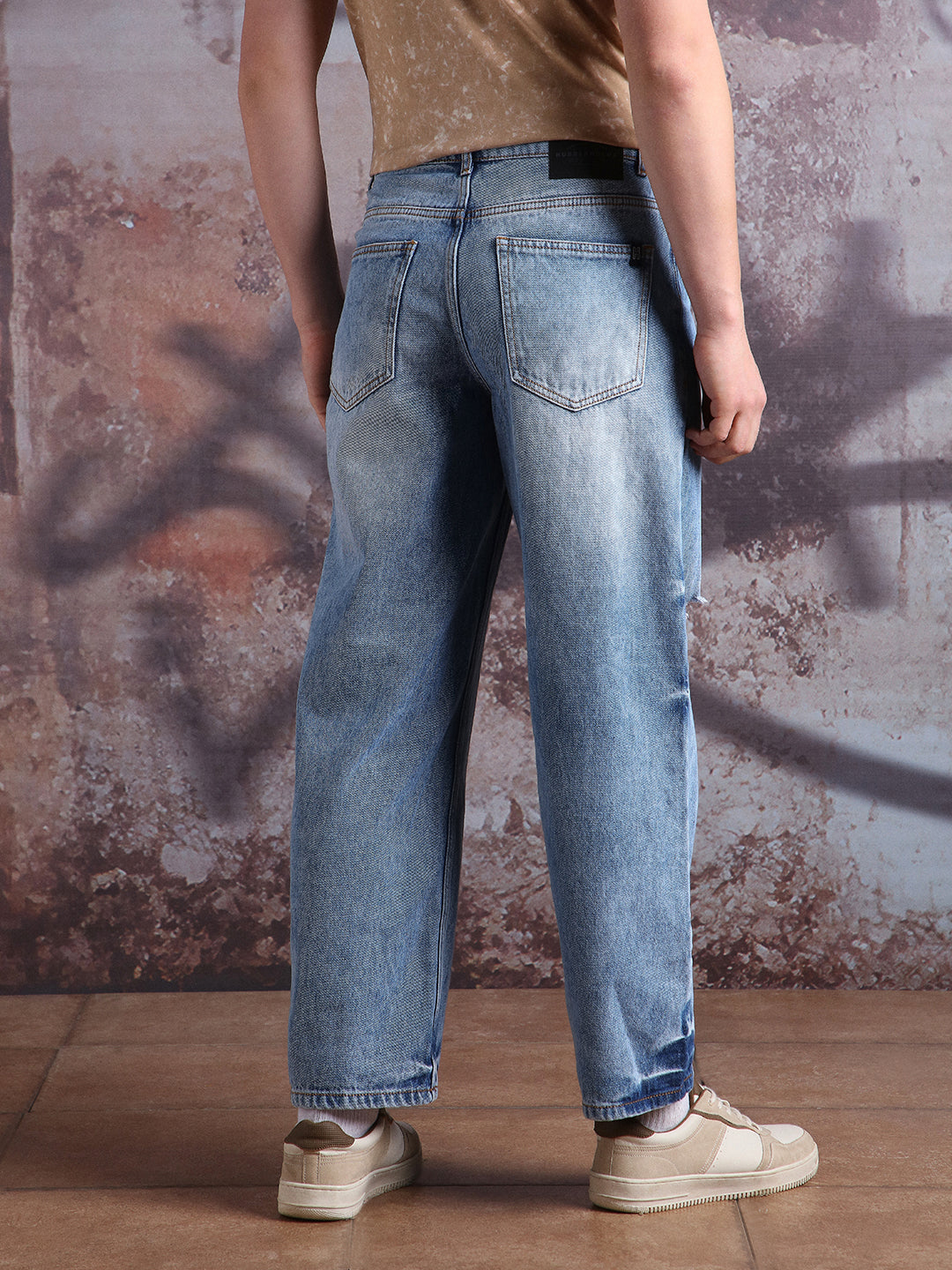 Hubberholme Men Washed Loose fit   Jeans