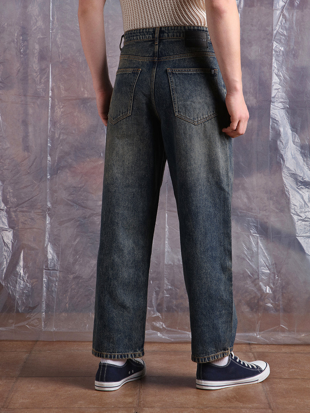 Hubberholme Men Washed Loose fit   Jeans