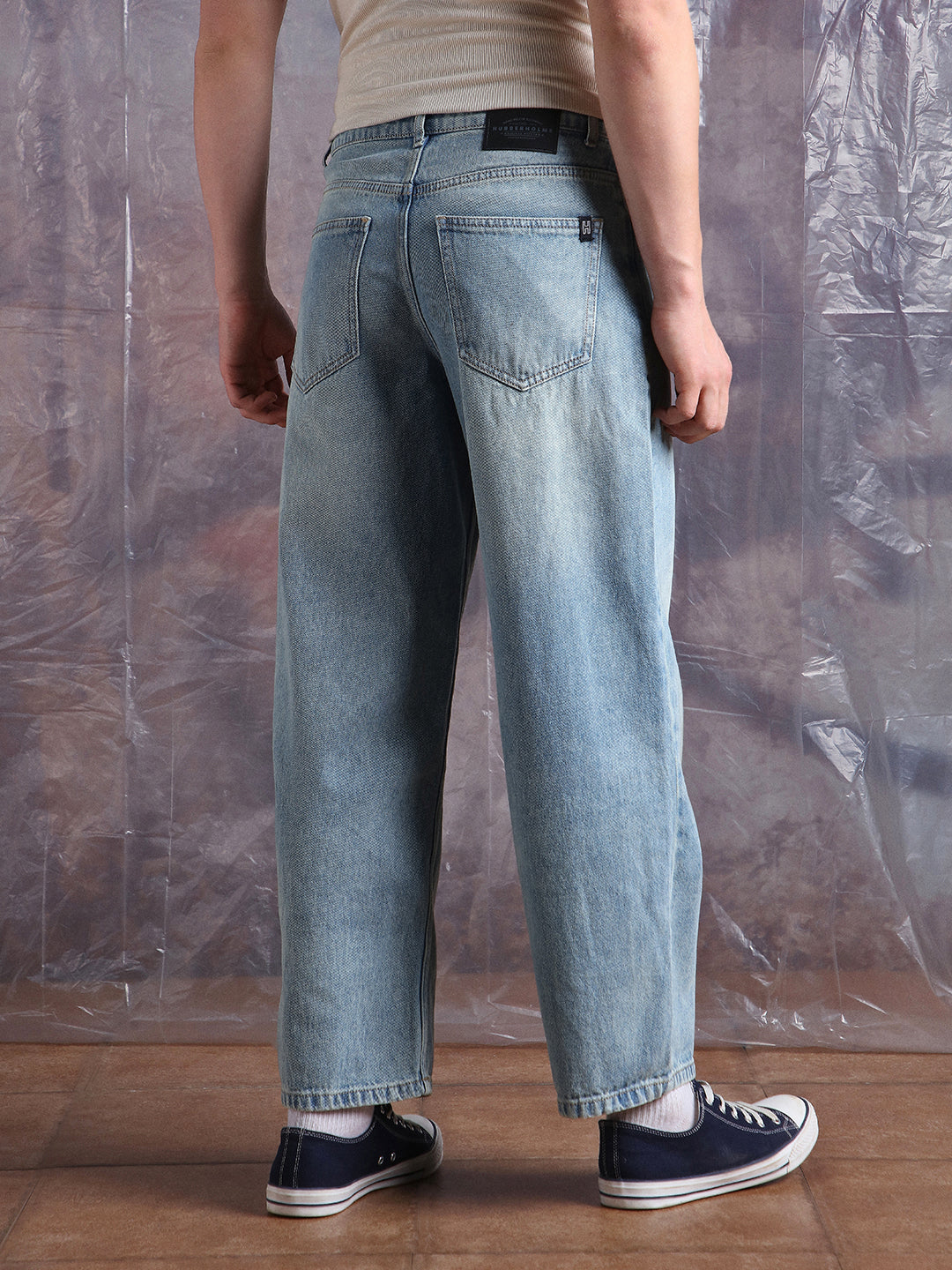 Hubberholme Men Washed Loose fit   Jeans