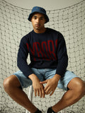 Hubberholme Men Typography Printed Pullover