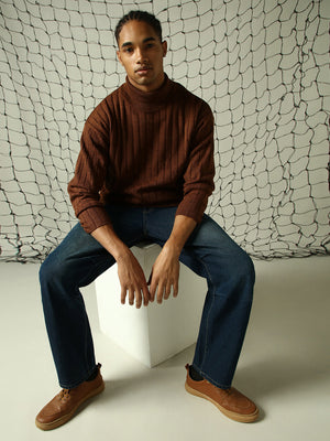 Hubberholme Men Striped Pullover