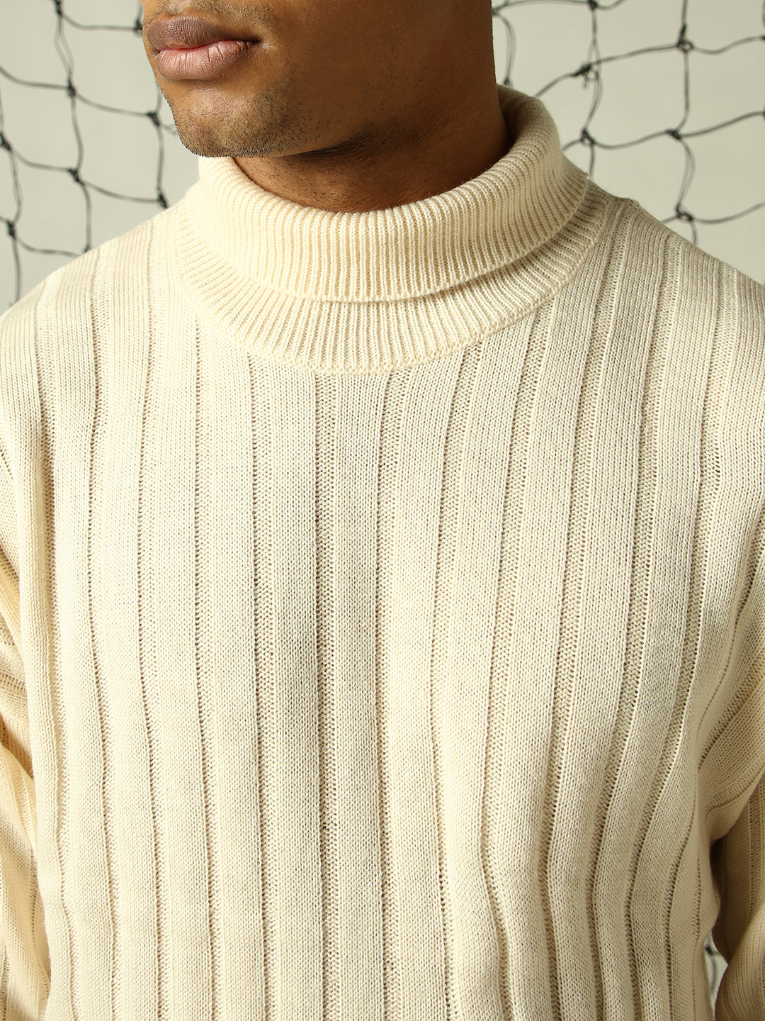 Hubberholme Men Striped Pullover