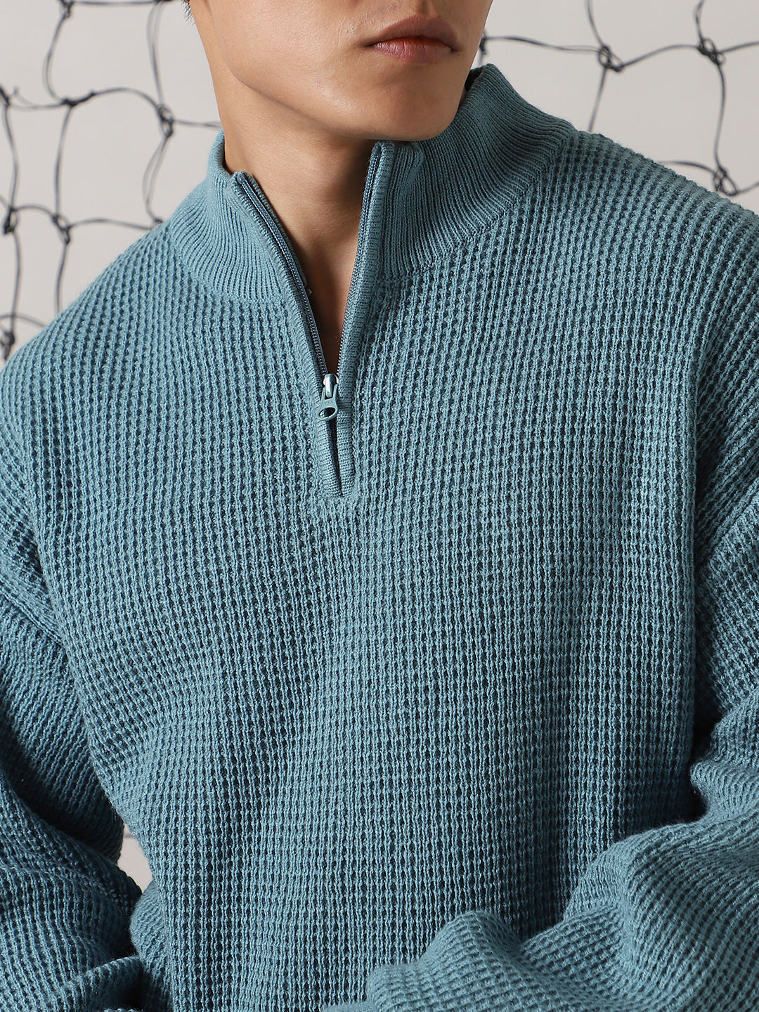 Hubberholme Men Cable Knit Pullover