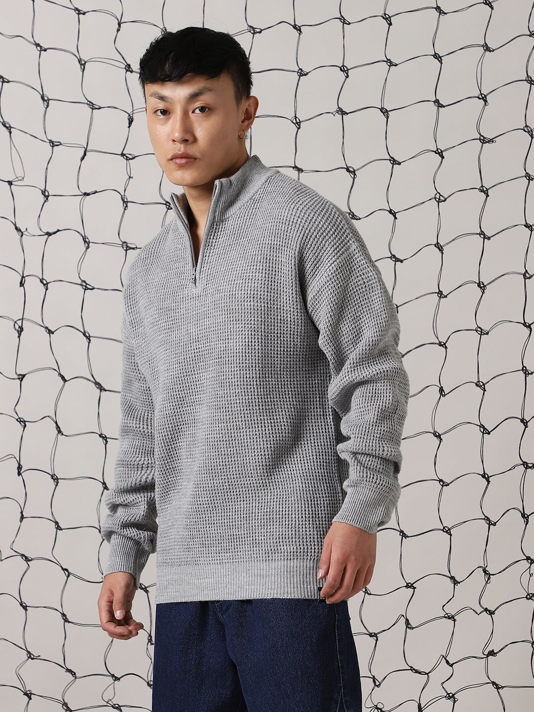 Hubberholme Men Speckled Pullover