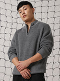 Hubberholme Men Cable Knit Pullover