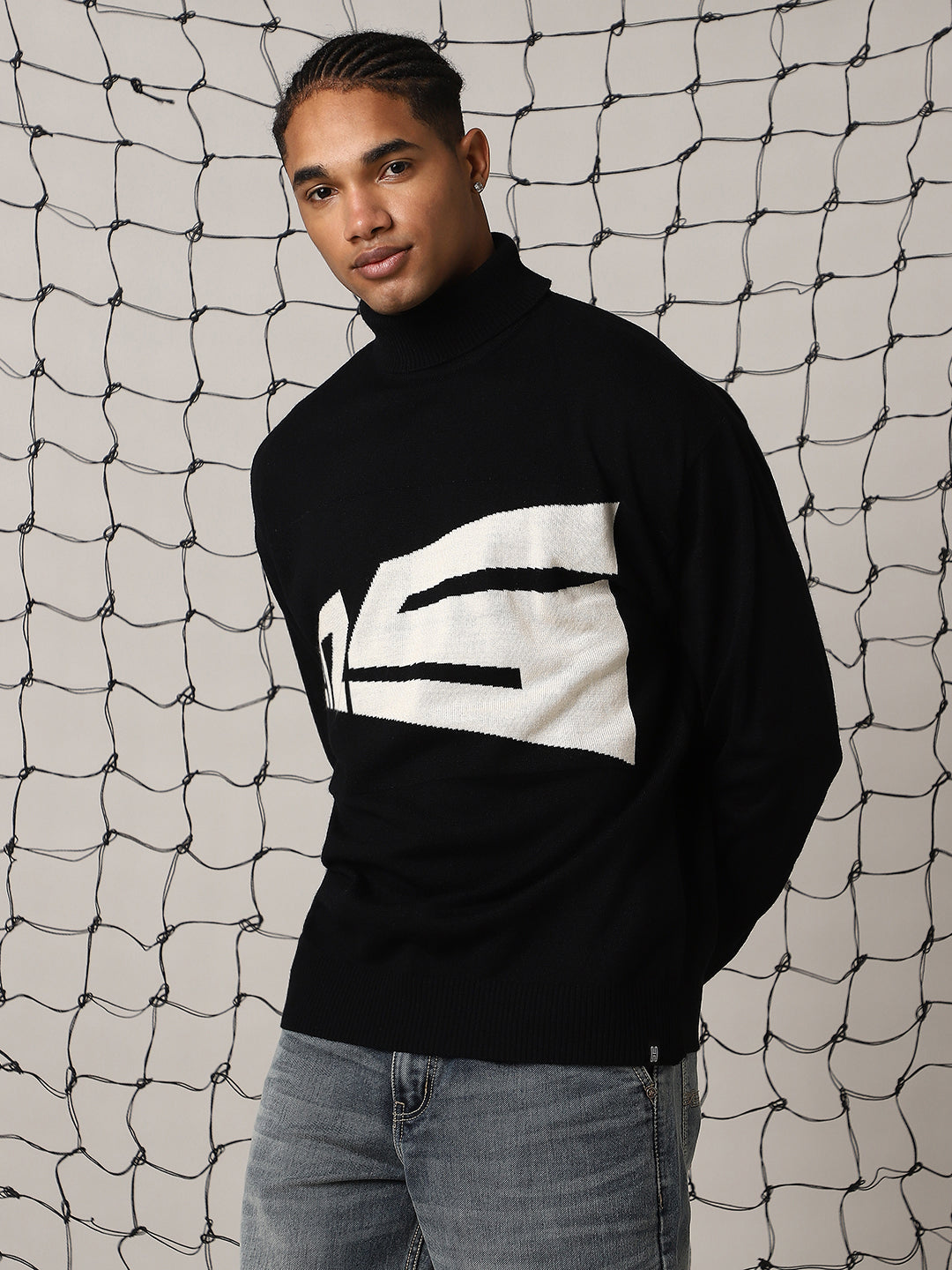 Hubberholme Men Typography Printed Pullover