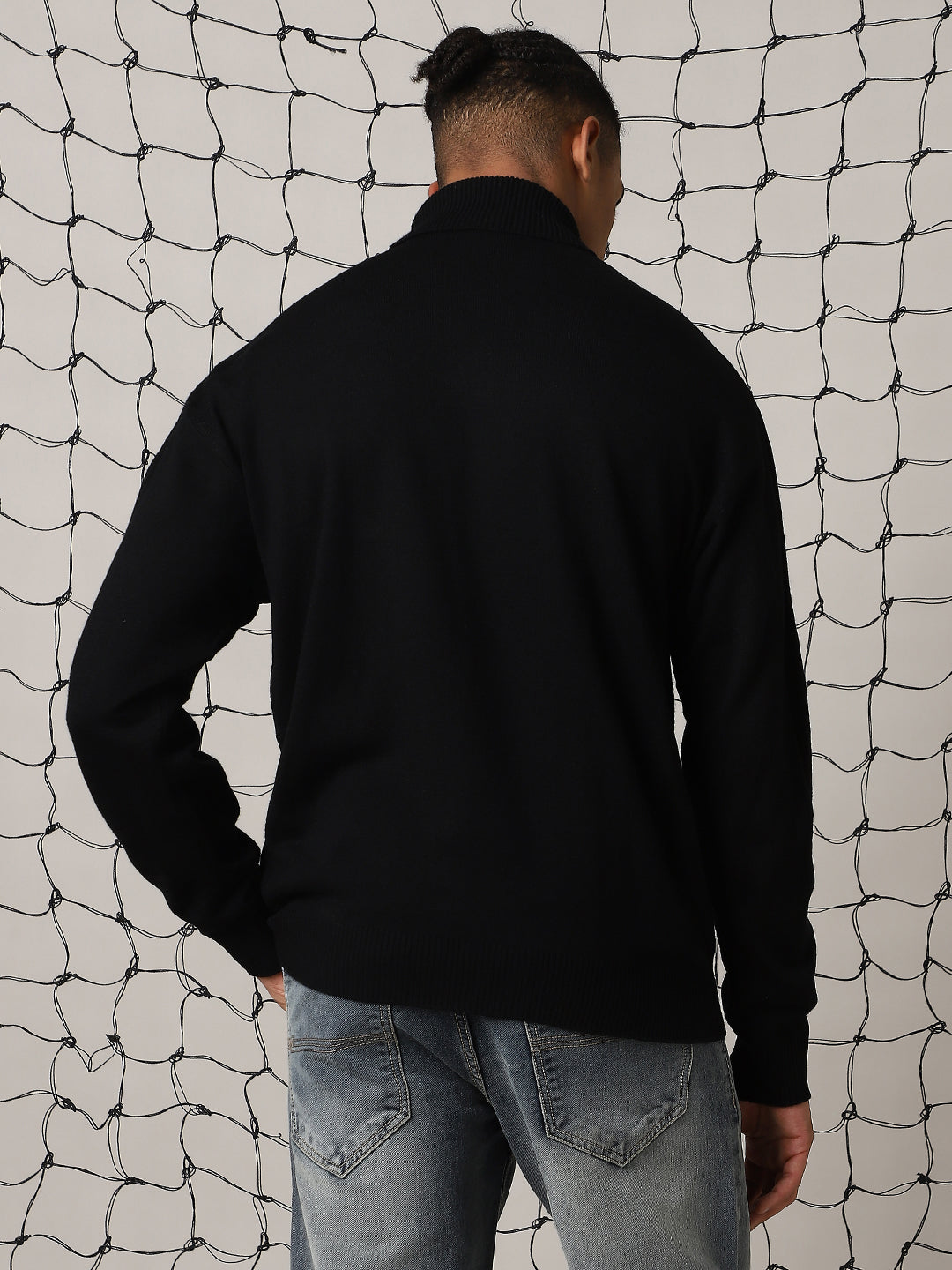 Hubberholme Men Typography Printed Pullover