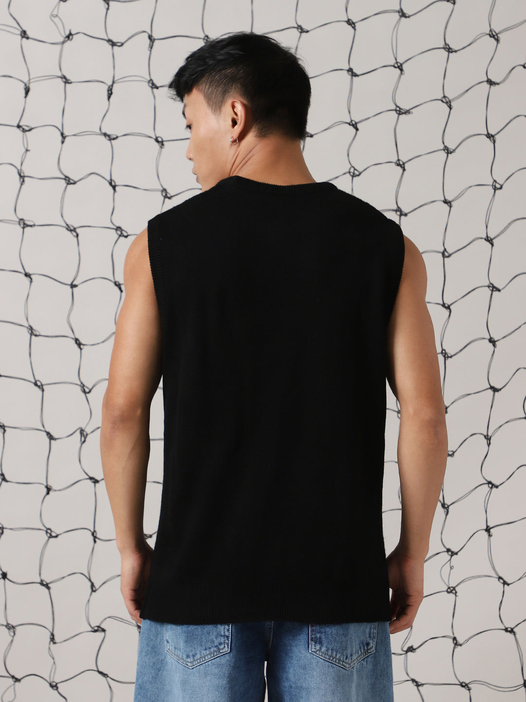 Hubberholme Men Sleeveless Pullover