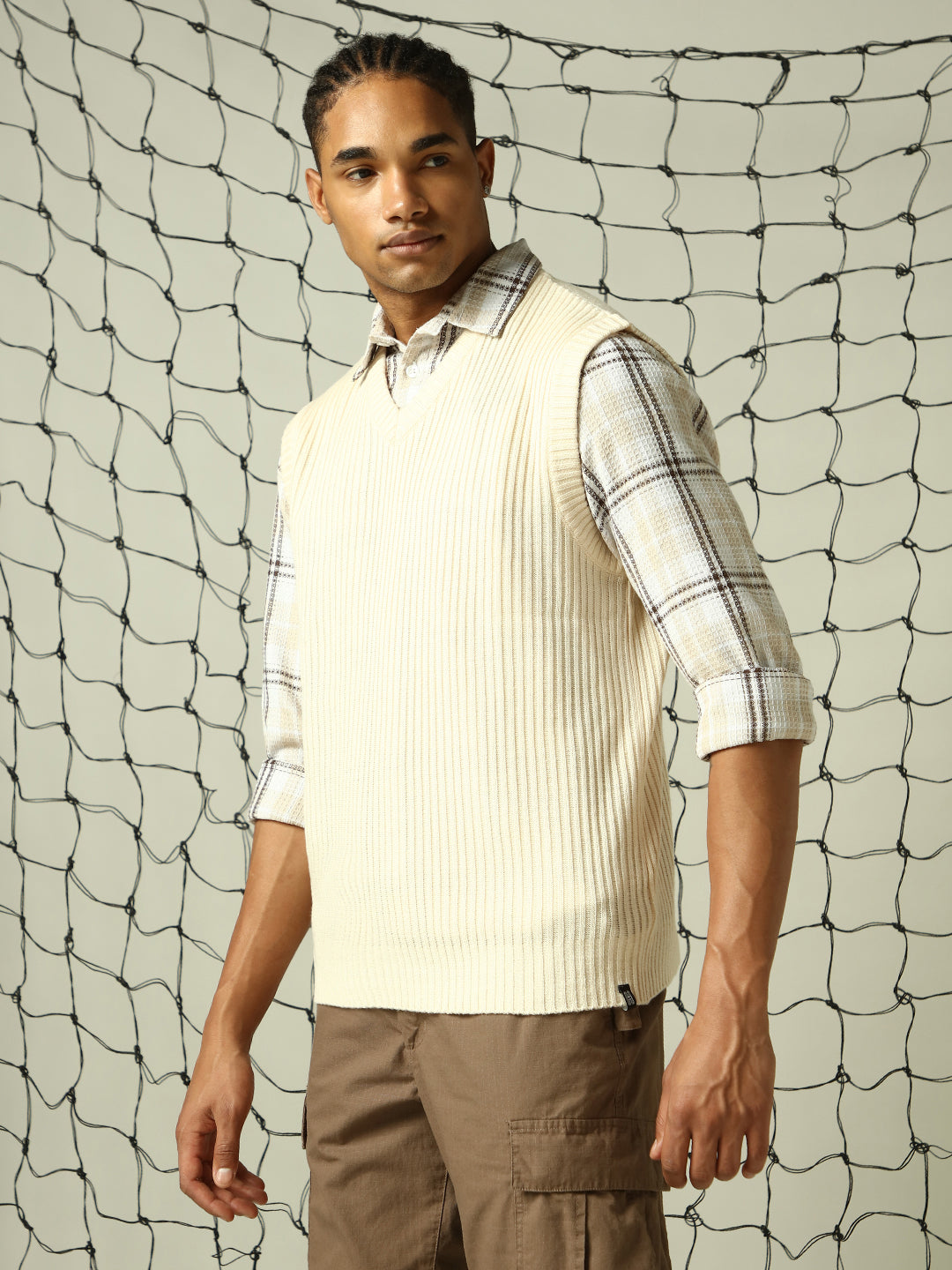 Hubberholme Men Striped Pullover