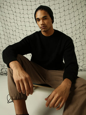 Hubberholme Men Striped Pullover