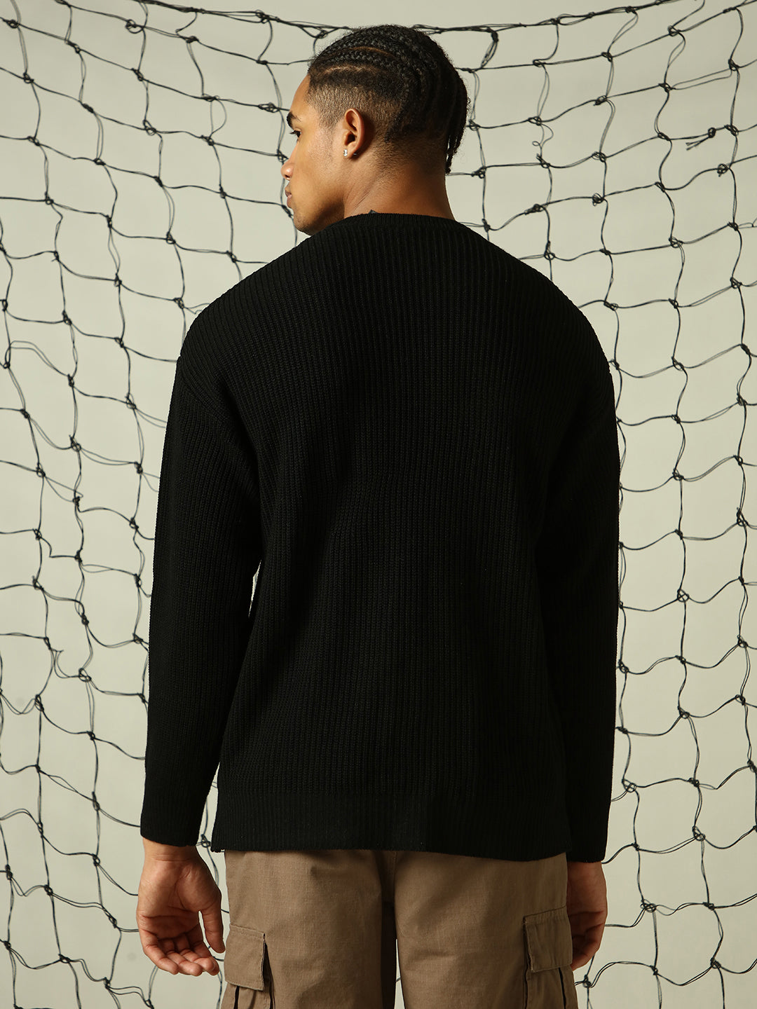 Hubberholme Men Striped Pullover