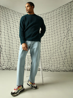 Hubberholme Men Cable Knit Pullover