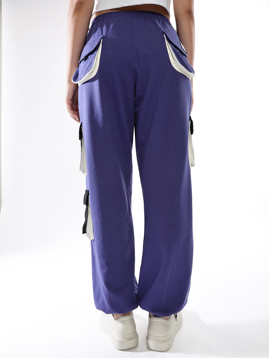 Hubberholme Women Printed Jogger High-Rise  Casual Track Pants