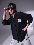 Hubberholme Relaxed Spread Collar Oversized Pure Cotton Casual Shirt