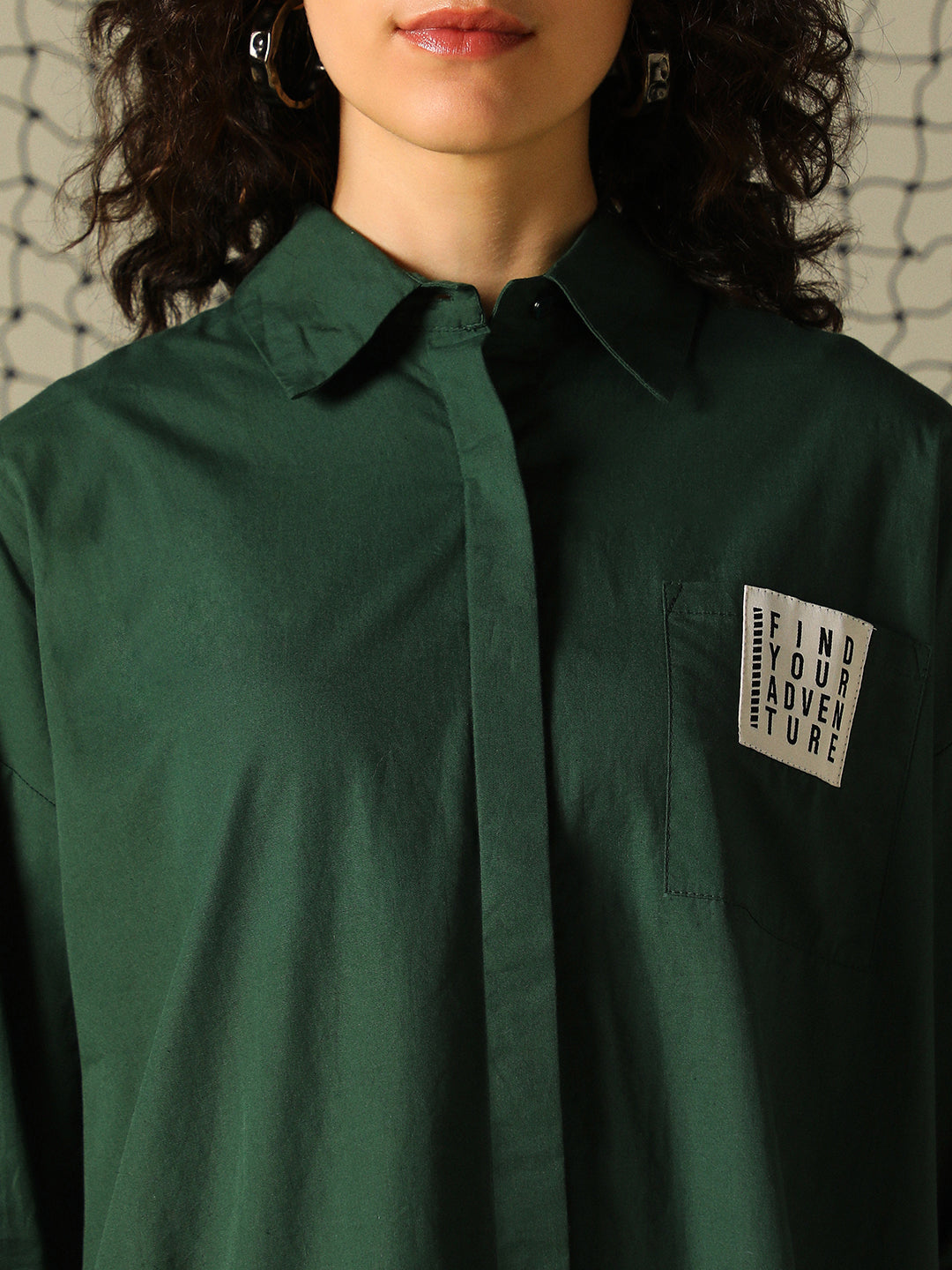 Hubberholme Relaxed Spread Collar Oversized Pure Cotton Casual Shirt