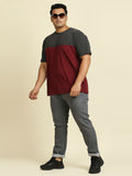 Men Grey Plus Size Slim Fit Stretchable Jeans