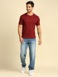 Men Blue Relaxed Tapered Fit Heavy Fade Jeans