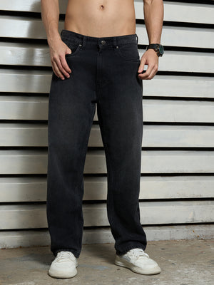 Men Cotton Relaxed Fit Mid-Rise Casual Jeans