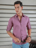 Classic Spread Collar Roll Up Sleeves Cotton Casual Shirt