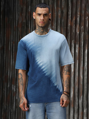 Men Printed Cotton Relaxed Fit  Round neck Short Sleeve T-Shirts