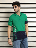 Polo Collar Regular Fit Cotton T-shirt