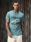 Men Printed Cotton Regular Fit  Round neck Short Sleeve T-Shirts