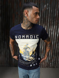 Men Printed Cotton Regular Fit  Round neck Short Sleeve T-Shirts