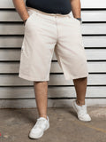 Men Cotton Relaxed Fit Mid rise Casual Shorts