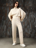 Women Knitted Boxy Co-Ord