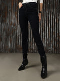 Women Solid Regular Fit High-rise Jeans