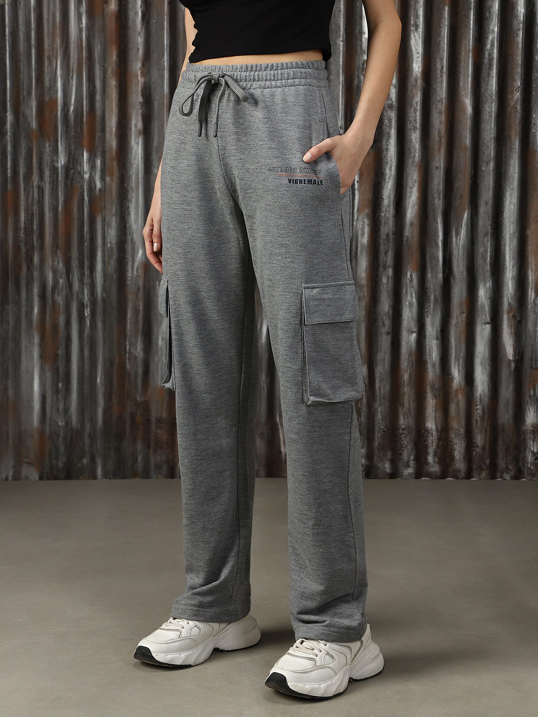 Women Printed Straight Trouser