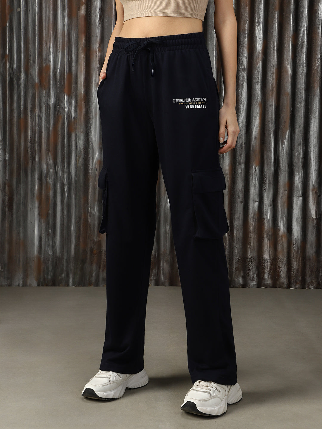 Women Printed Straight Trouser