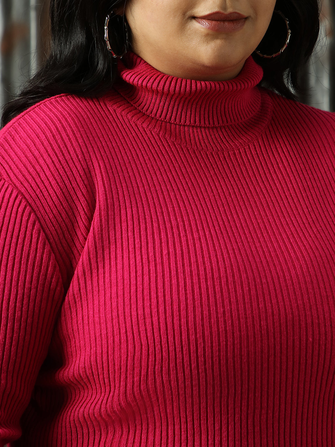 Women Knitted Regular Fit Sweaters