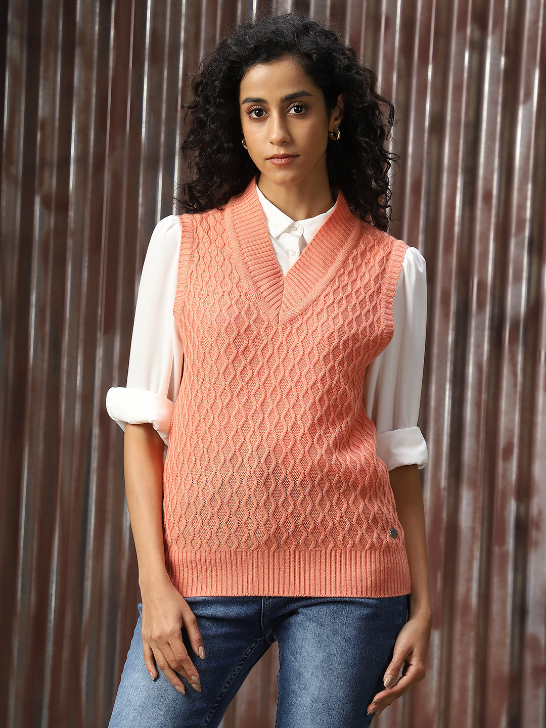 High Star Women Quirky Sweater Vest