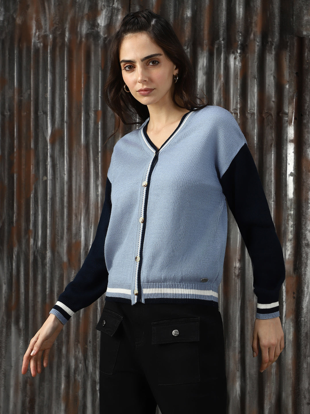 Women Knitted Relaxed Fit Sweaters