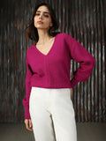 Women Knitted Relaxed Fit Sweaters