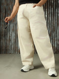 Women Solid Mom Fit Trouser