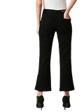 Women Black Bootcut Stretchable Jeans